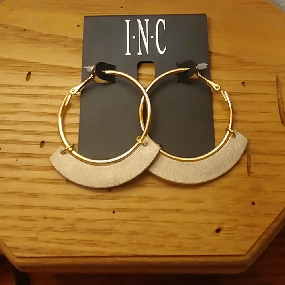 I.N.C. Gold-Tone Earrings, NWT